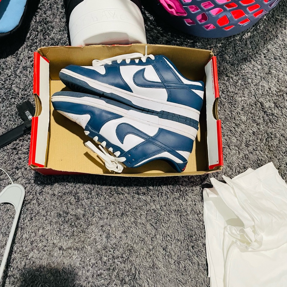 Nike Blue and White Sneakers - Picture 2 of 2